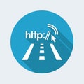 Web navigate icon