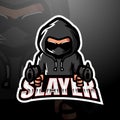 Slayer mascot esport logo design