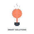 Smart Solutions icon concept