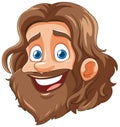 A smiling bearded man Royalty Free Stock Photo