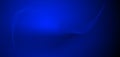 Vector illustration smooth lines in dark blue color background. Hi tech digital technology concept. Abstract futuristic, shiny Royalty Free Stock Photo