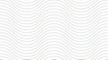 Vector illustration of smooth wavy lines. Abstract gray seamless pattern background