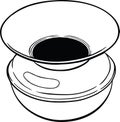 Spittoon Vector Illustration