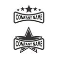 Star Company Logo Sign Template