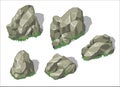 Vector illustration of stones.