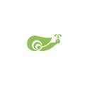 Nature Symbols Eco Logo Snail Illustration Illustration