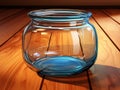 vector illustration of sweet glass jar