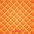 background texture wafer Royalty Free Stock Photo