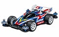 Vector illustration of a Tamiya mini 4WD racing car Royalty Free Stock Photo