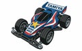 Vector illustration of a Tamiya mini 4WD racing car Royalty Free Stock Photo