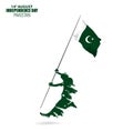 Vector Illustration for 14th August Independence day of Pakistan