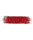 Vector illustration on the theme of fashion in London, England. Typography, t-shirt graphics, print, poster, banner Royalty Free Stock Photo