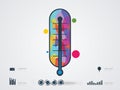 Vector illustration of a Thermometer