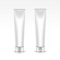 Vector Illustration of Tube for Cosmetic Package
