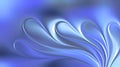 Blue flower Abstract blurred background wallpaper illustration