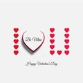 Vector Illustration for valentines day