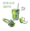 Vegan detox smoothie recipe