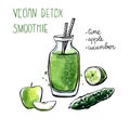 Vegan detox smoothie