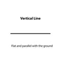 Vector illustration of Vertical lines on a white background. Royalty Free Stock Photo