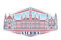 Vector illustration of Vienna