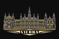 Vector illustration of Vienna