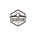 Classic scooter emblem