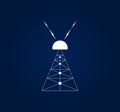 Nikola Tesla`s invention meant to produce wireless energy. Wardenclyffe Tower