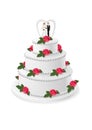 Wedding Cake Royalty Free Stock Photo