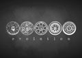 Evolution of the Wheel