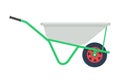 Vector Illustration wheelbarrow .