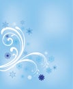 Vector Winter Swirls