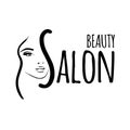 Vector illustration woman beaty salon