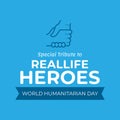 Vector Illustration Of World Humanitarian Day