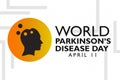 World Parkinson\'s disease Day observed on 11th April Holiday