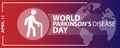 World Parkinson\'s disease Day observed on 11th April Holiday