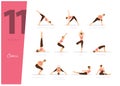 11 Yoga illustration to detox your body