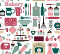 Vector illustratuon of bakery.