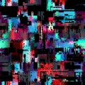 Pattern of a random small dots. Seamless image