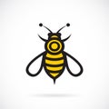 Vector image of an bee design.