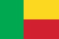 Vector image for Benin flag. Based on the official and exact Benin flag