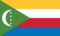 Vector Image of Comoros Flag