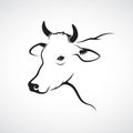 Vector image of an cow head Royalty Free Stock Photo