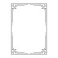 Vector image, decorative ornamental frame, original design