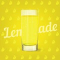 Vector image of fresh lemonade drink