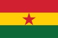 Vector Image of Ghana Flag