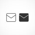 Vector image icon mail.