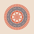 Vector image of korean ornament