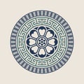 Vector image of korean ornament