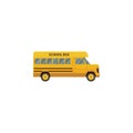 Vector image. School bus