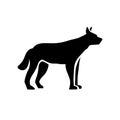 Dingo Icon Vector Royalty Free Stock Photo